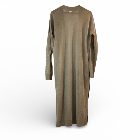 Michael Kors Open Cardigan Olive Green size S - Picture 2 of 5